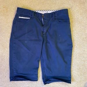 Men’s Blue Vans Shorts - 28”